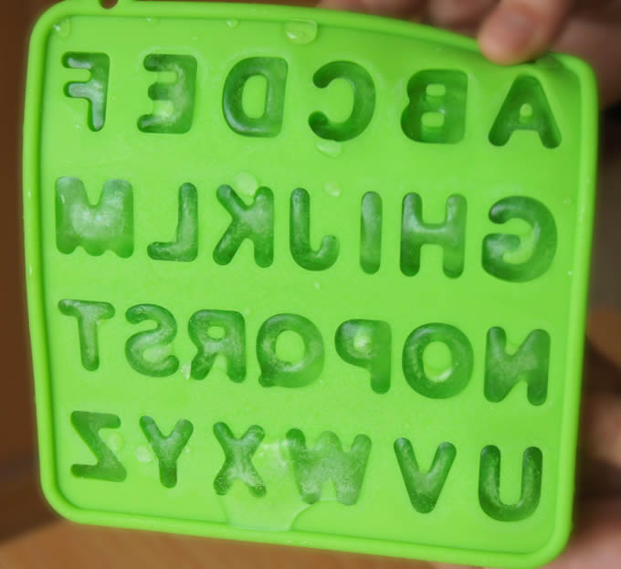 Silicone Alphabet Letter Ice / Bake Tray - FeelGift