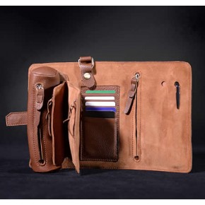 wallet organizer with cell phone pocket