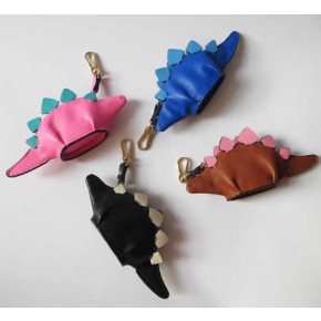 Dinosaur shop shaped purse