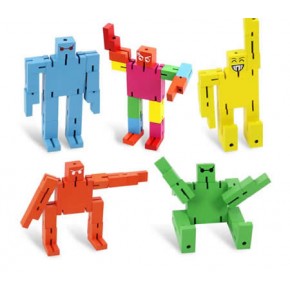 Wooden sales robot transformer