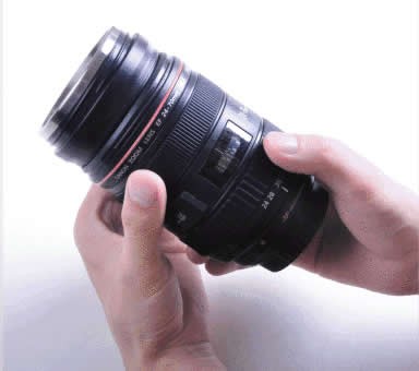 1:1 Lens Camera Lens Mug/Lens Coffee Cup