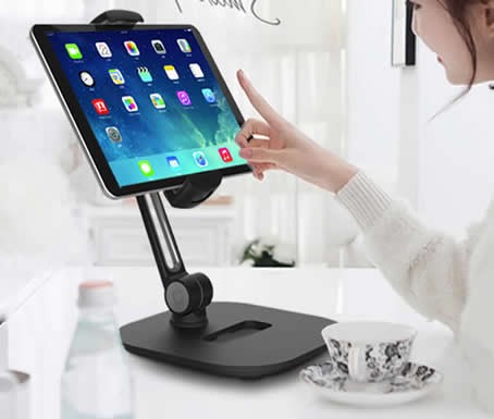 360 Degree Adjustable Stand/Holder  for Tablets (up to 11 inches) and SmartPhone