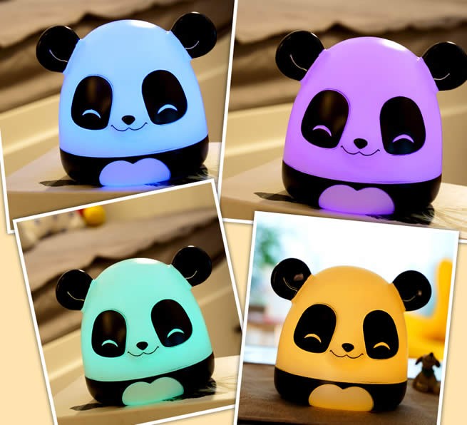 Cute Panda USB Rechargeable Children Night Light Gift Ideas