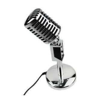 90 Degrees Rotate  Classic Vintage Microphone