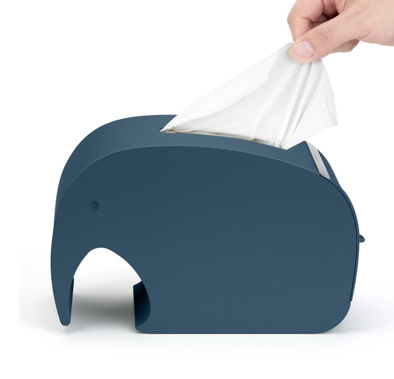 Abstract Art Elephant Tissue Box Holder