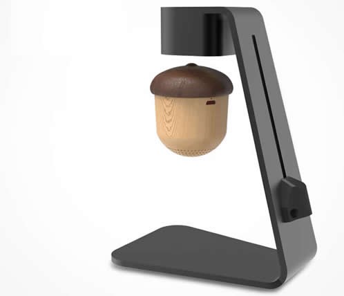 Acorn-Shaped Levitating Floating Maglev Bluetooth Speaker