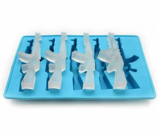 AK-47 Shaped Ice-Cube Tray