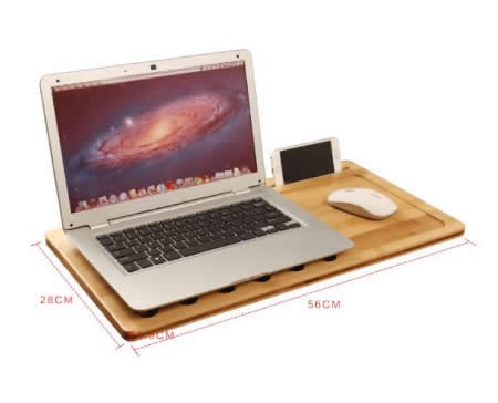 Bamboo  Macbook  Mobile Lap Desk