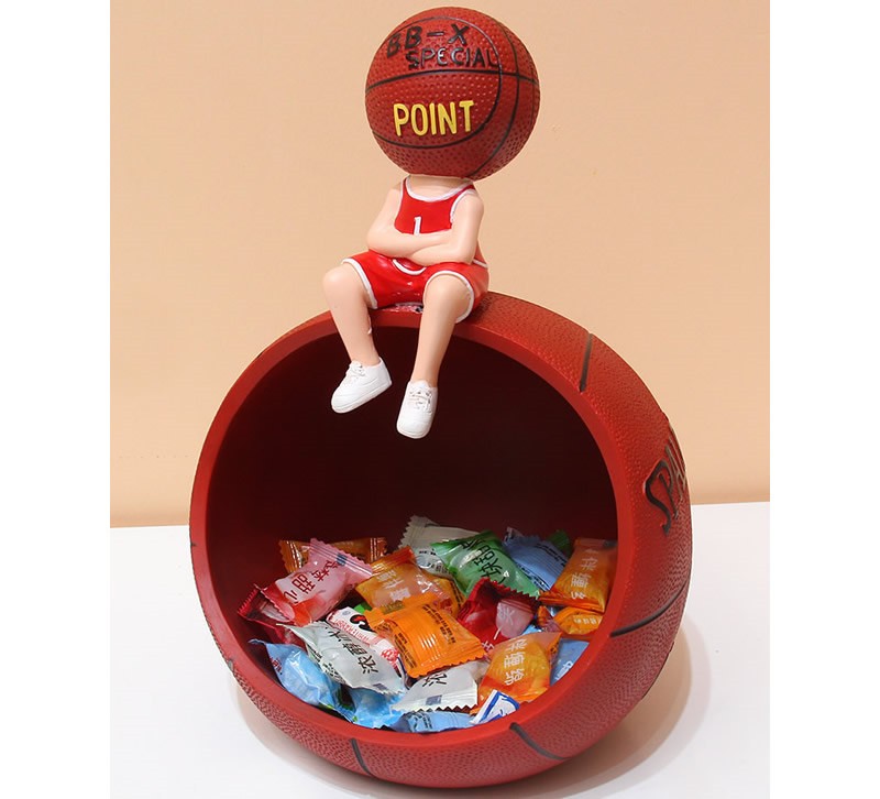 Basketball Style Desktop Organize Storage Tray