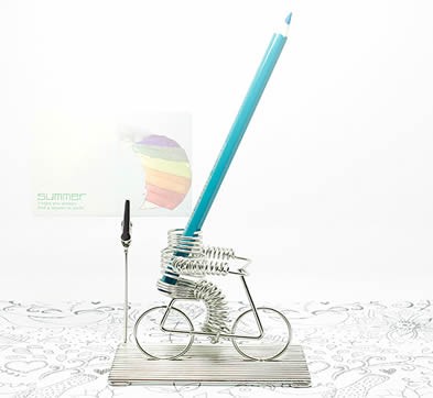 Bicycle Pen Holder