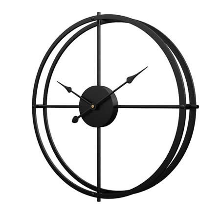 Metal  Wheel Wall Clock