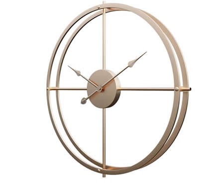 Metal  Wheel Wall Clock