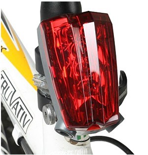 LED Bike Red  Laser Beam Rear Tail Light