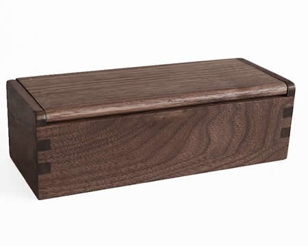  Black Walnut Wooden Stationery Pen Pencil Jewelry Cosmetic Storage Box Case