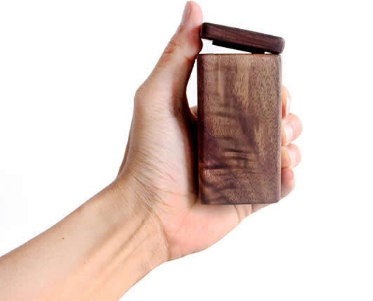 Black Walnut Wooden Toothpick Box Toothpick Case Holder