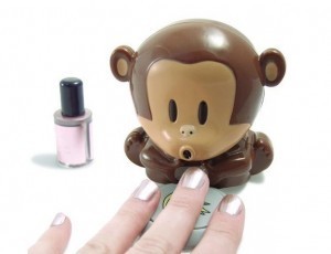 New Cute  Monkey Nail Drier