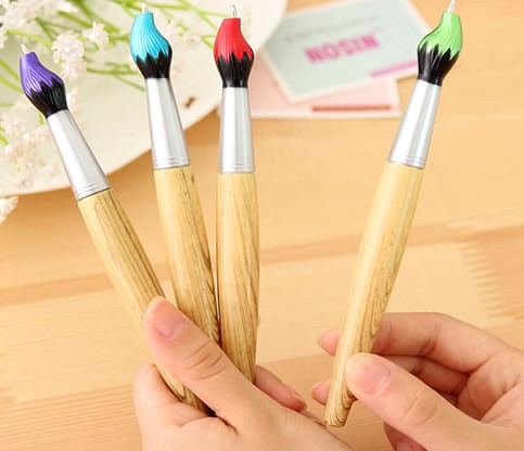 Paintbrush Shaped Ball Pen