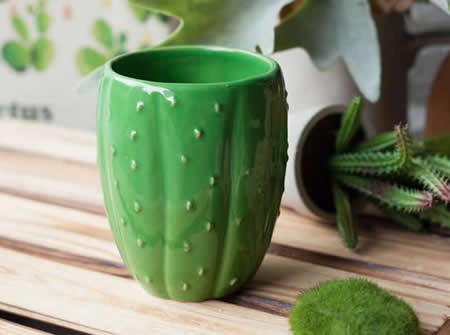 Cactus Ceramic Coffee Mug