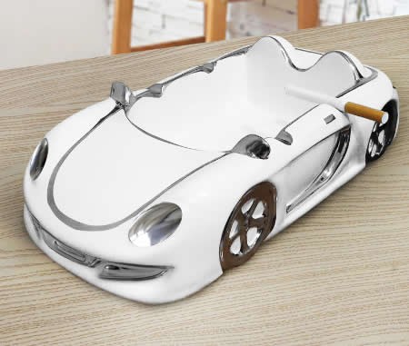 Ceramic  Car Shape Cigar Cigarette Ashtray