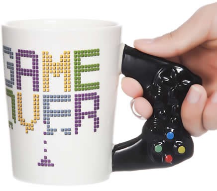 Ceramic Playstation Controller  Coffee Mug