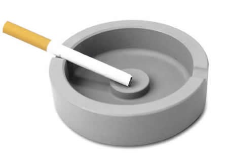 Handmade Simple Style Concrete Cigar Cigarette Ashtray 