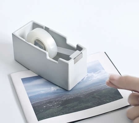 Concrete Desktop Tape Dispenser