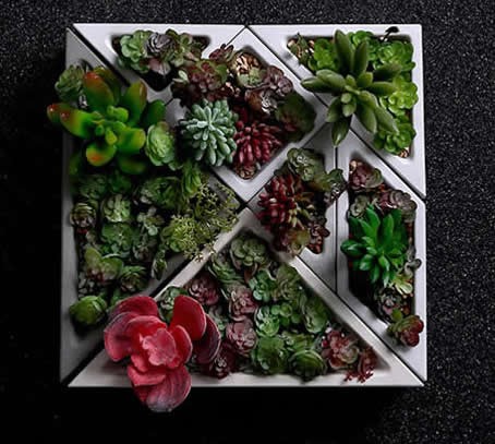 Concrete Modular Geometric Succulent Planter / Plant Pot / Flower Pot