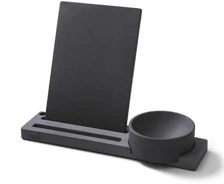 Concrete Multi-function Desk Stationery Organizer