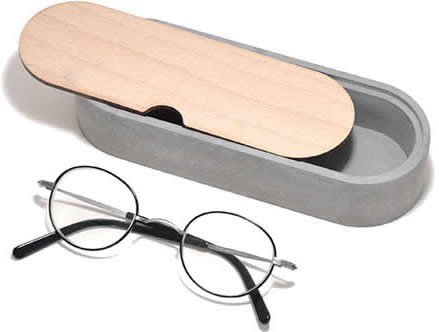 Concrete Sunglasses Protective Box Case