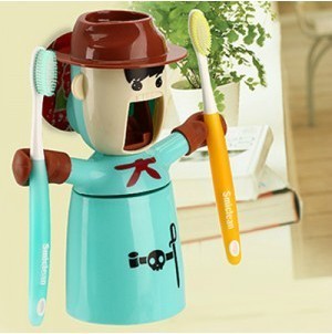 Cowboy Style Automatic Toothpaste Dispenser