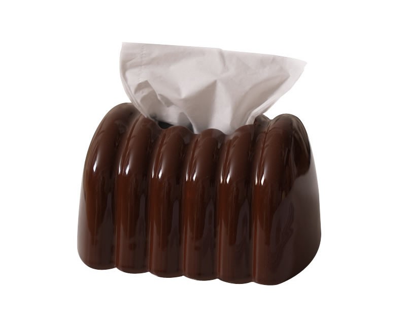 Creative Chocolate Ceramic Tissue Box