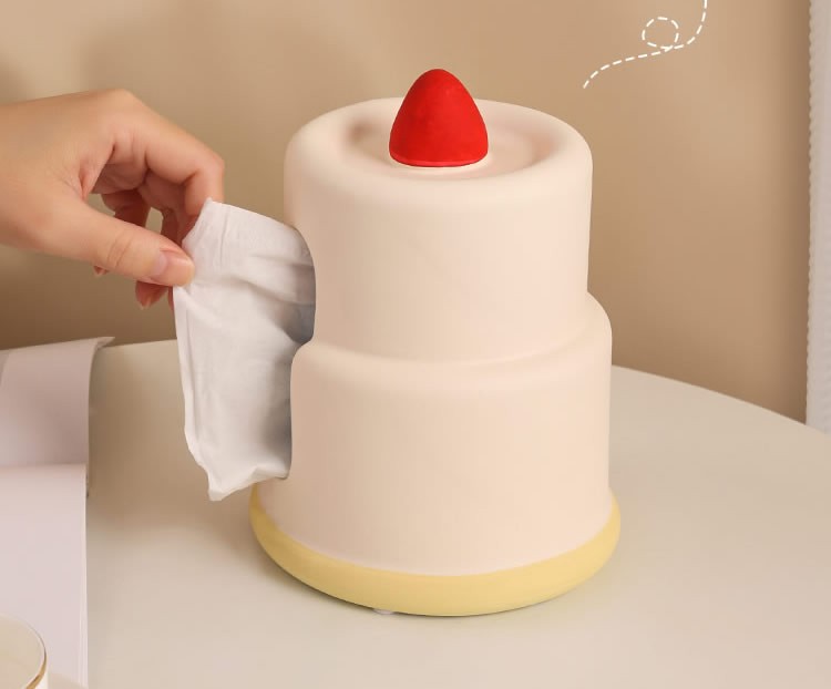 Creative Home Decoration Cake Tissue Box