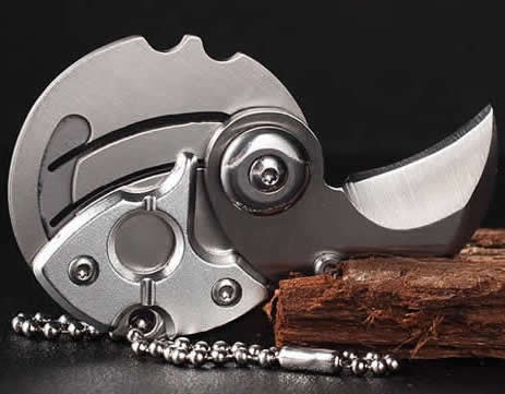  Mini Folding Pocket Keychain Knife 