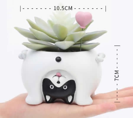 Cute Animal Flowerpot Animal Resin Succulent Planter