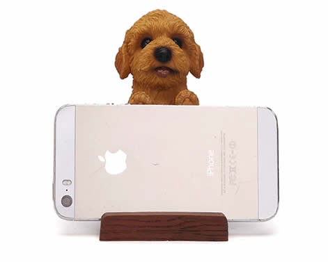 Cute Dog  Cell Phone Holder 