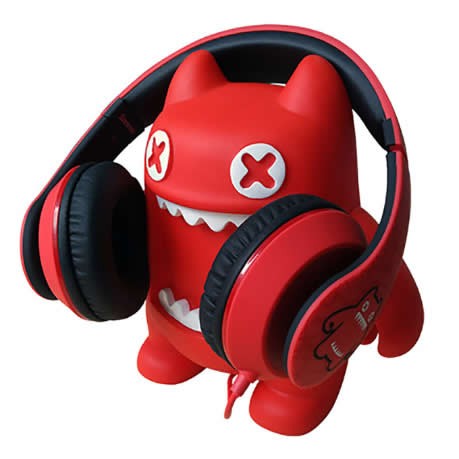 Cute Doll Designed Headphone Stand Hanger 