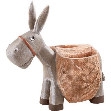 Cute Donkey Pen Pencil Holder Desk Decoration Accessories 