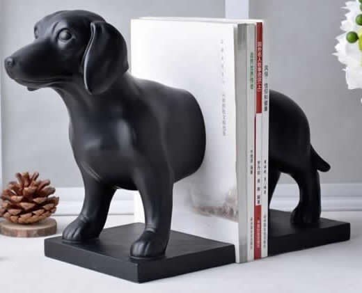 Dachshund  Dog  bookends Home Decoration