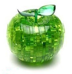 Diy 3D Apple Crystal Puzzle