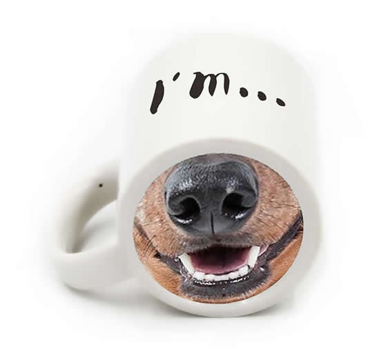 Dog Nose Coffee Tea Mug