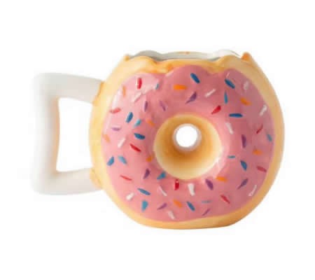 Doughnut Ceramic Mug Coffee Tea Water Cup