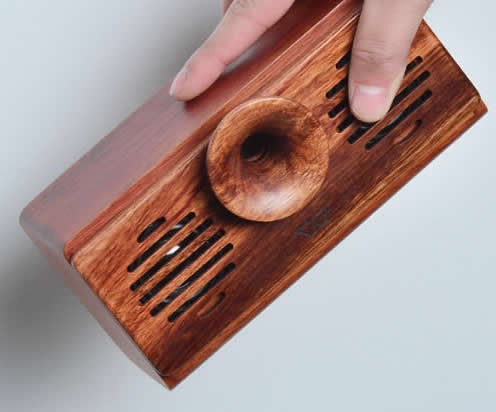 Eco friendly Hand made Portable Wood Bluetooth Speaker
