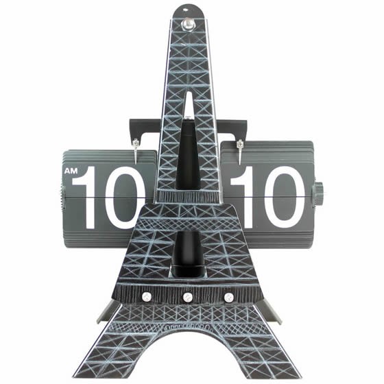 Eiffel Tower Auto Flip Clock