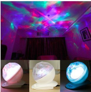 Fashion Diamond Color Changing Projection Lamp 