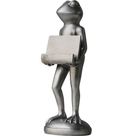 Frog Business Name Card Holder Display Stand for Desk