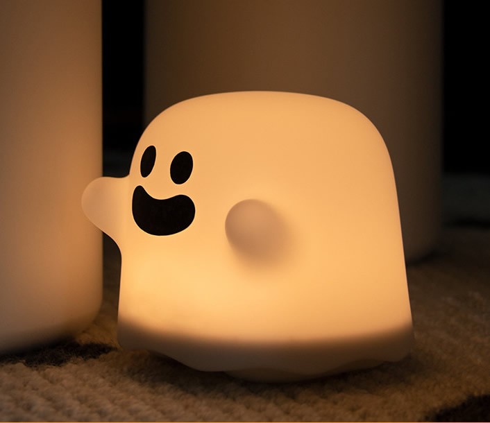 Funny Ghost Night Light, Halloween Holiday Gift Decoration