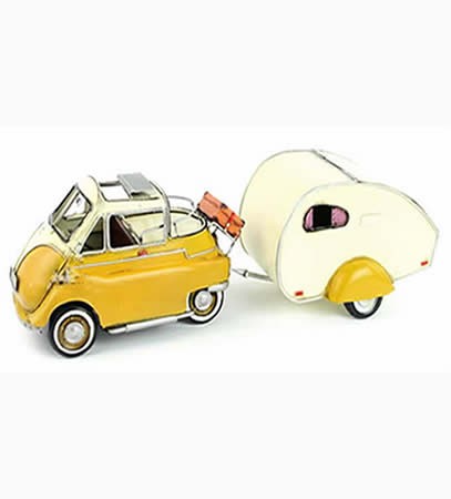 Handmade Antique Model Kit Car-1957 Isetta-300W bubble car