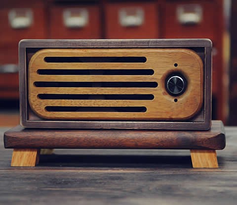 Handmade Bluetooth Wooden Speaker