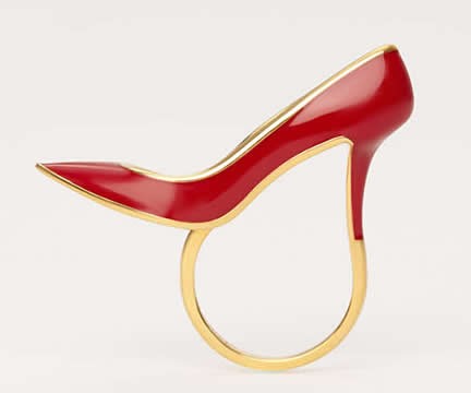 High Heel Shoe Ring