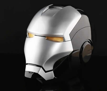 Iron Man Helmet Large Piggy Bank Black